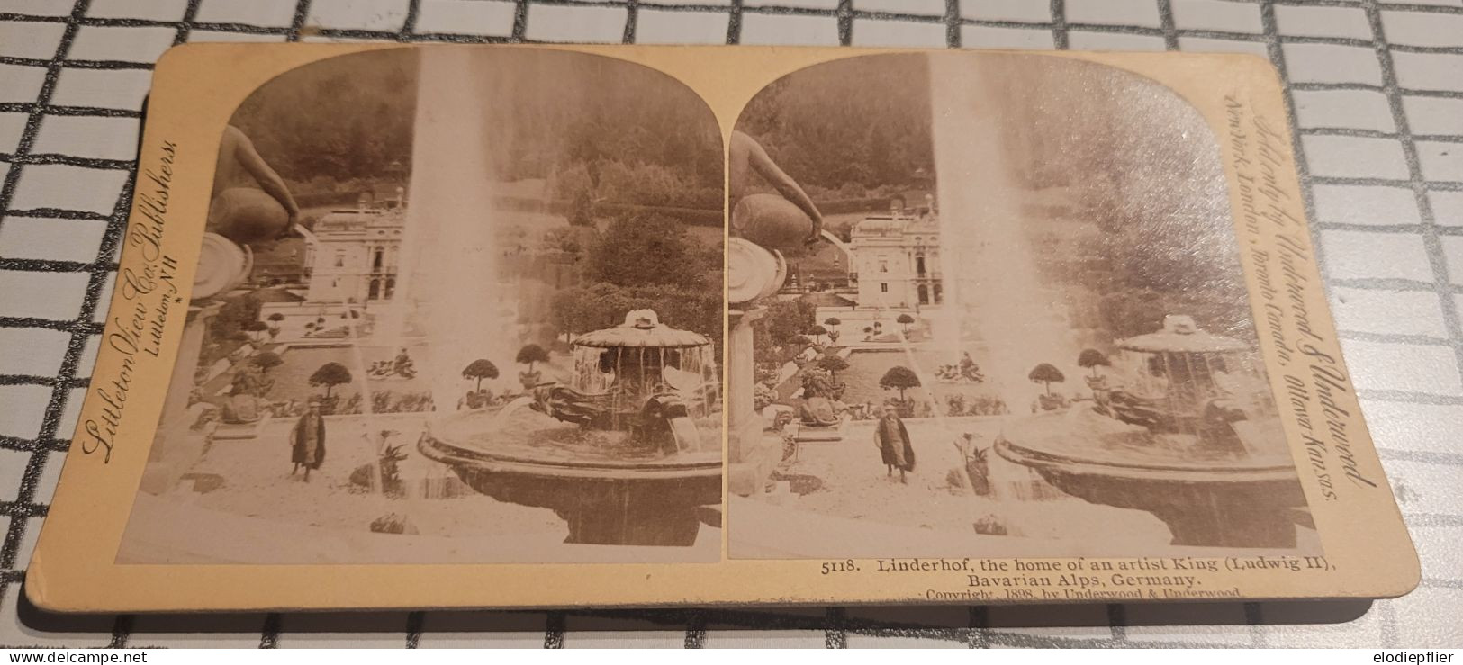 Linderhof, La Résidence D'un Roi Artiste (Louis 2). Alpes Bavaroises, Bavière - Visionneuses Stéréoscopiques