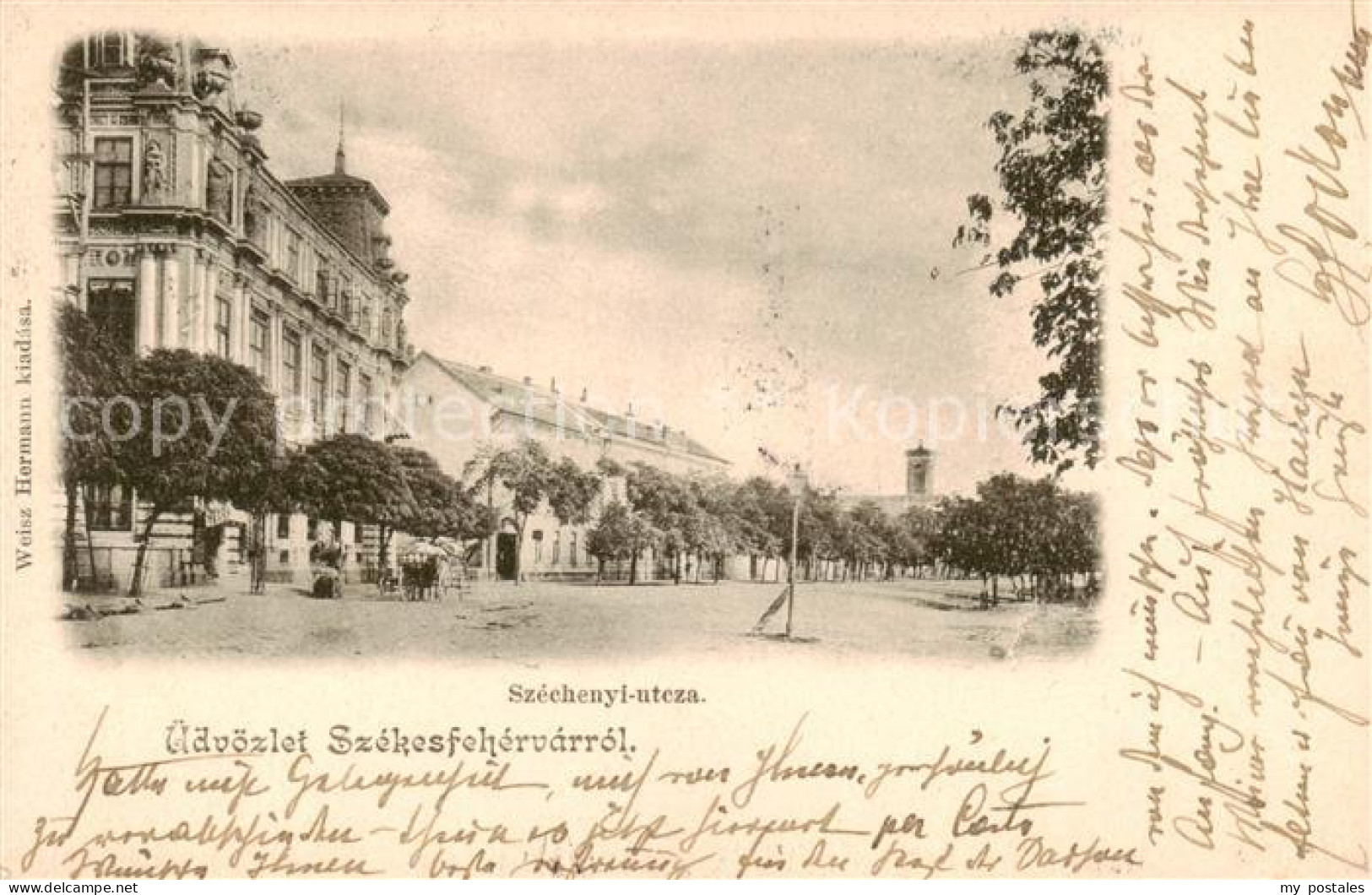 73849718 Szechenyi Budapest HU Udvoezlet Szekesfehervarrol  - Hungría