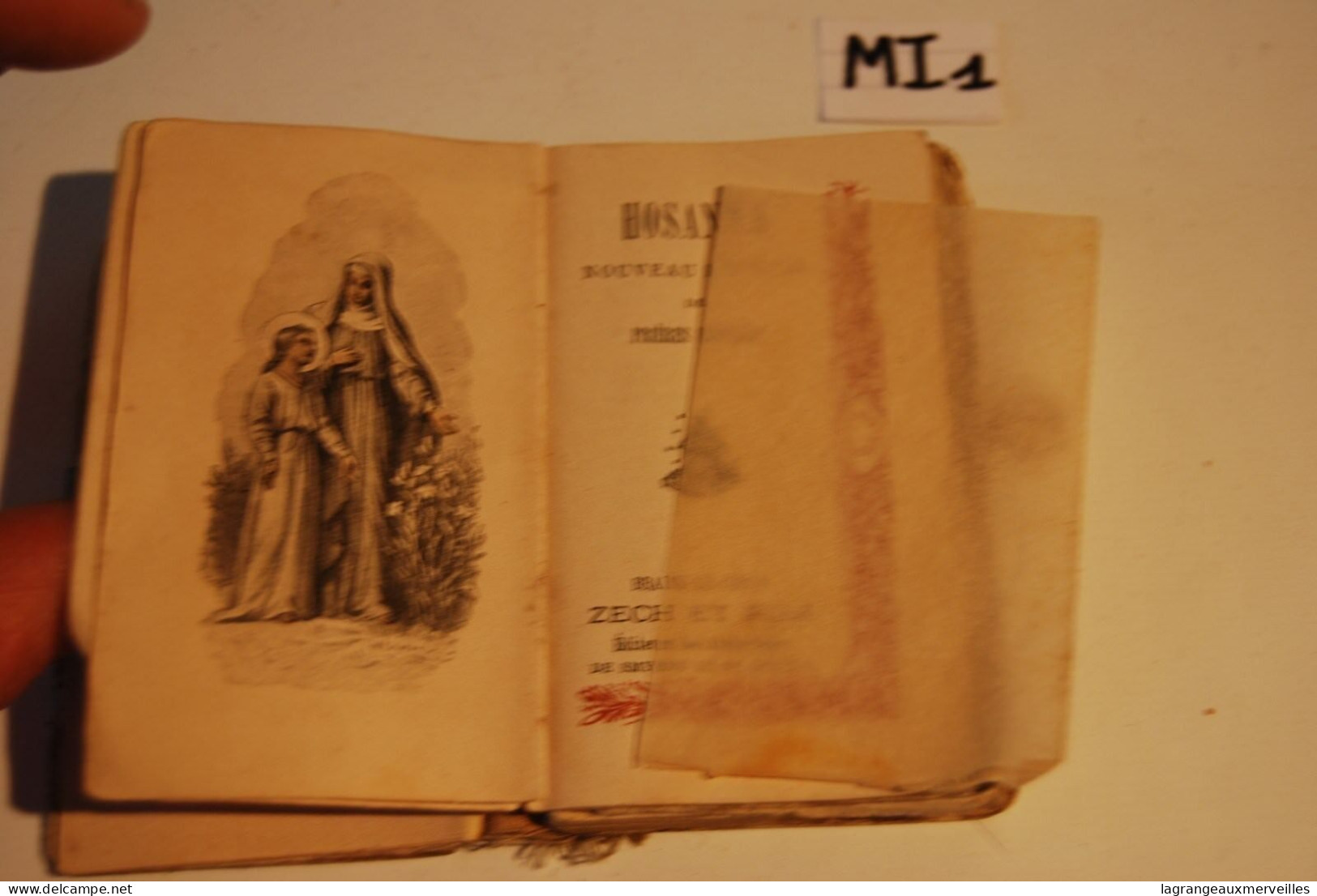 MI1 Ancien Missel - Religion - Old Missal - Ex Messale - Tournai 1901 - Religion