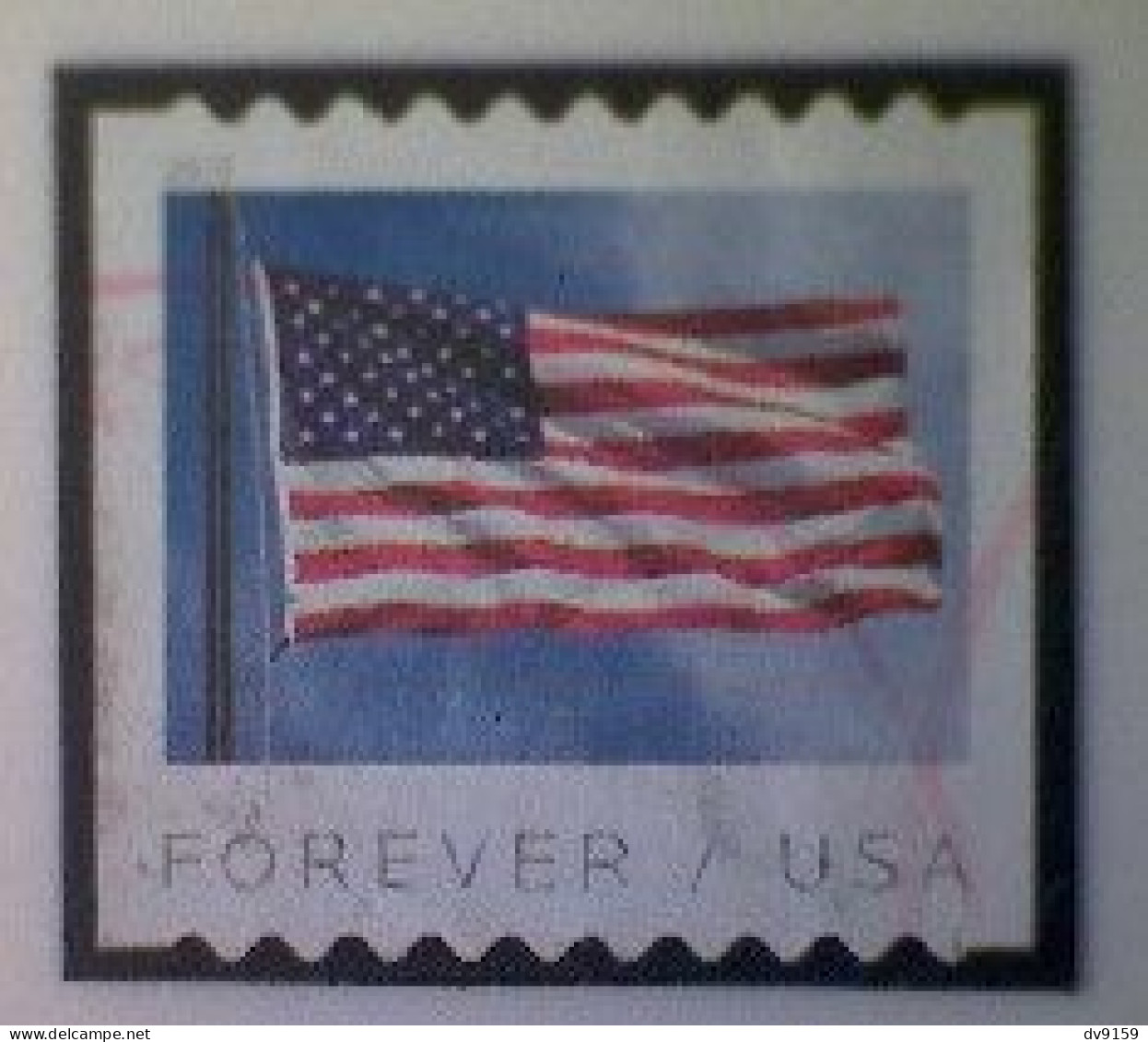 United States, Scott #5342, Used(o) Coil, 2019, Flag Definitive, (55¢) - Gebraucht