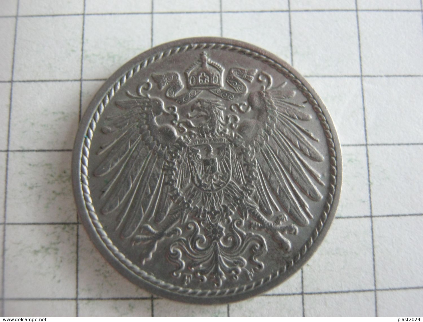 Germany 5 Pfennig 1908 F - 5 Pfennig