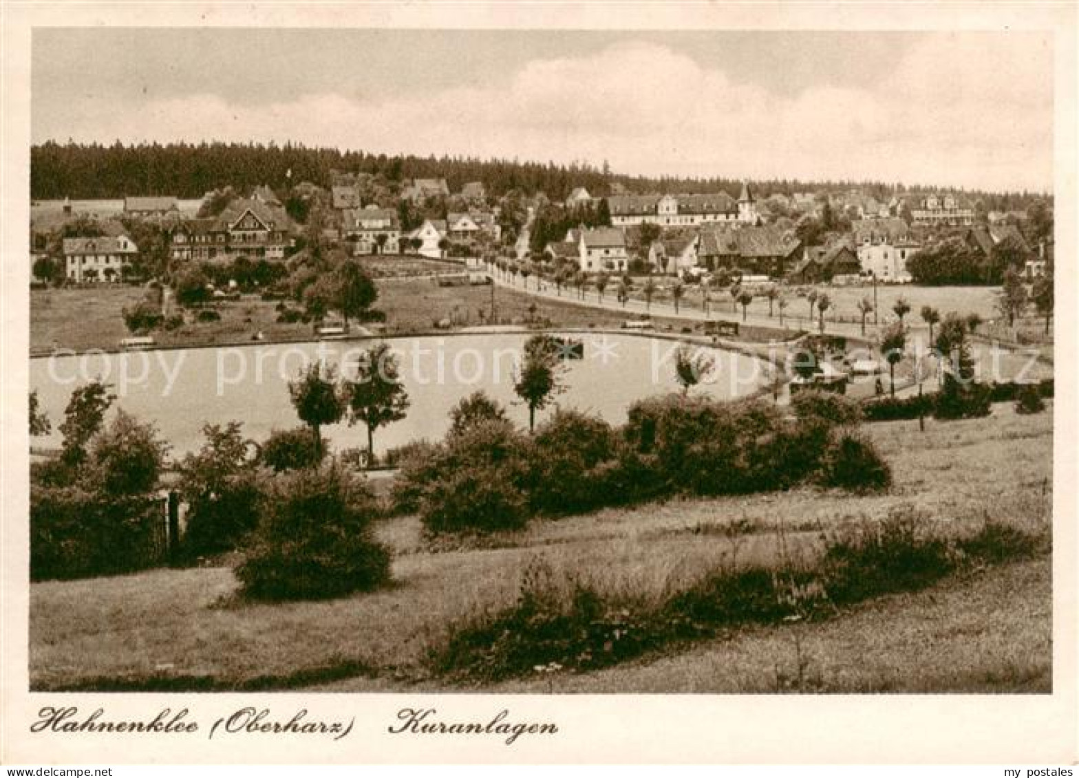 73849621 Hahnenklee-Bockswiese Harz Panorama Hahnenklee-Bockswiese - Goslar