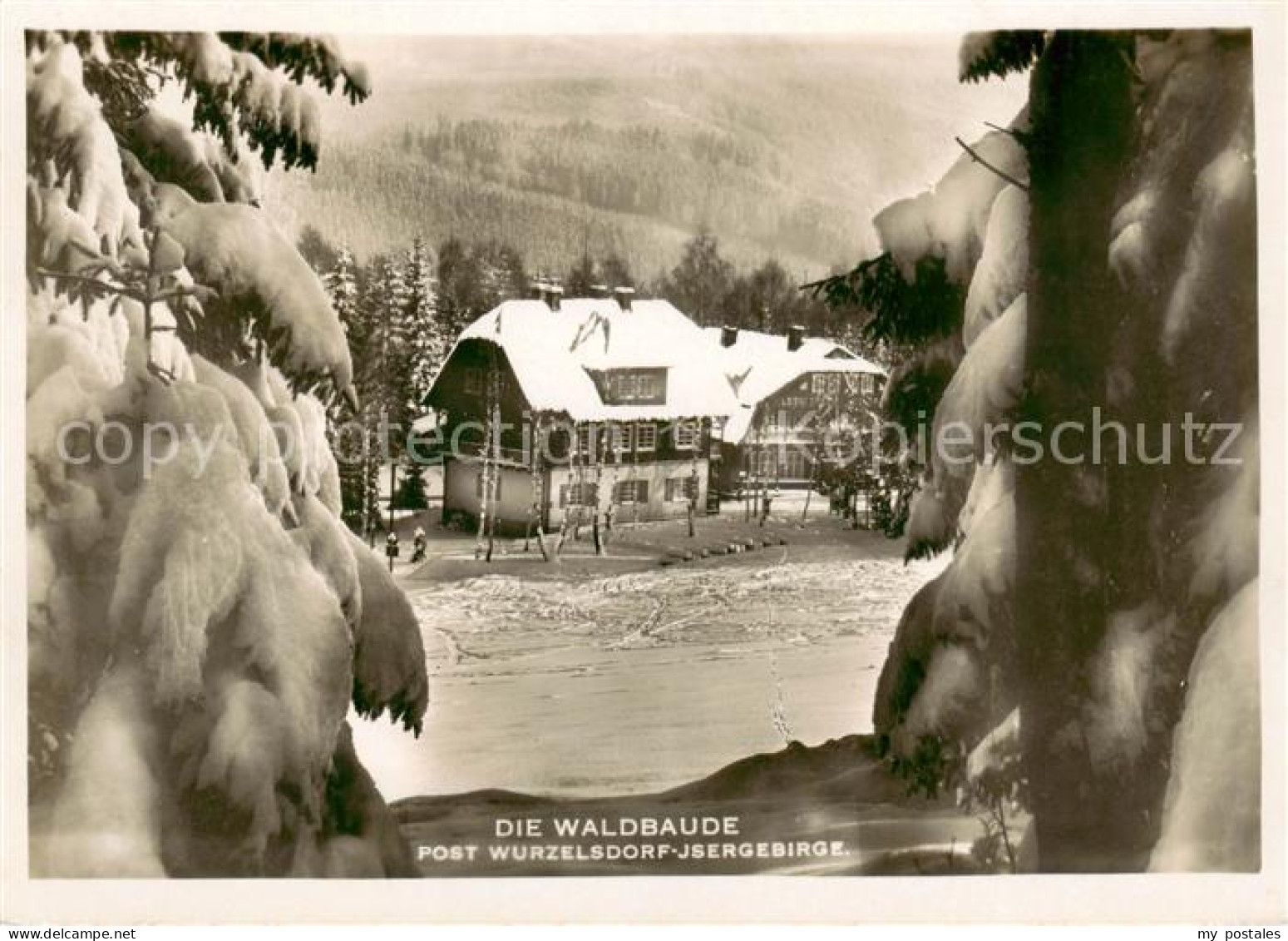 73849614 Wurzelsdorf Isergebirge Korenov CZ Die Waldbaude  - Tschechische Republik