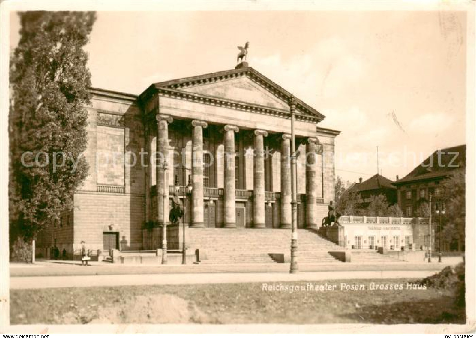 73849613 Posen Poznan Reichsgautheater Posen Grosses Haus Posen Poznan - Polonia