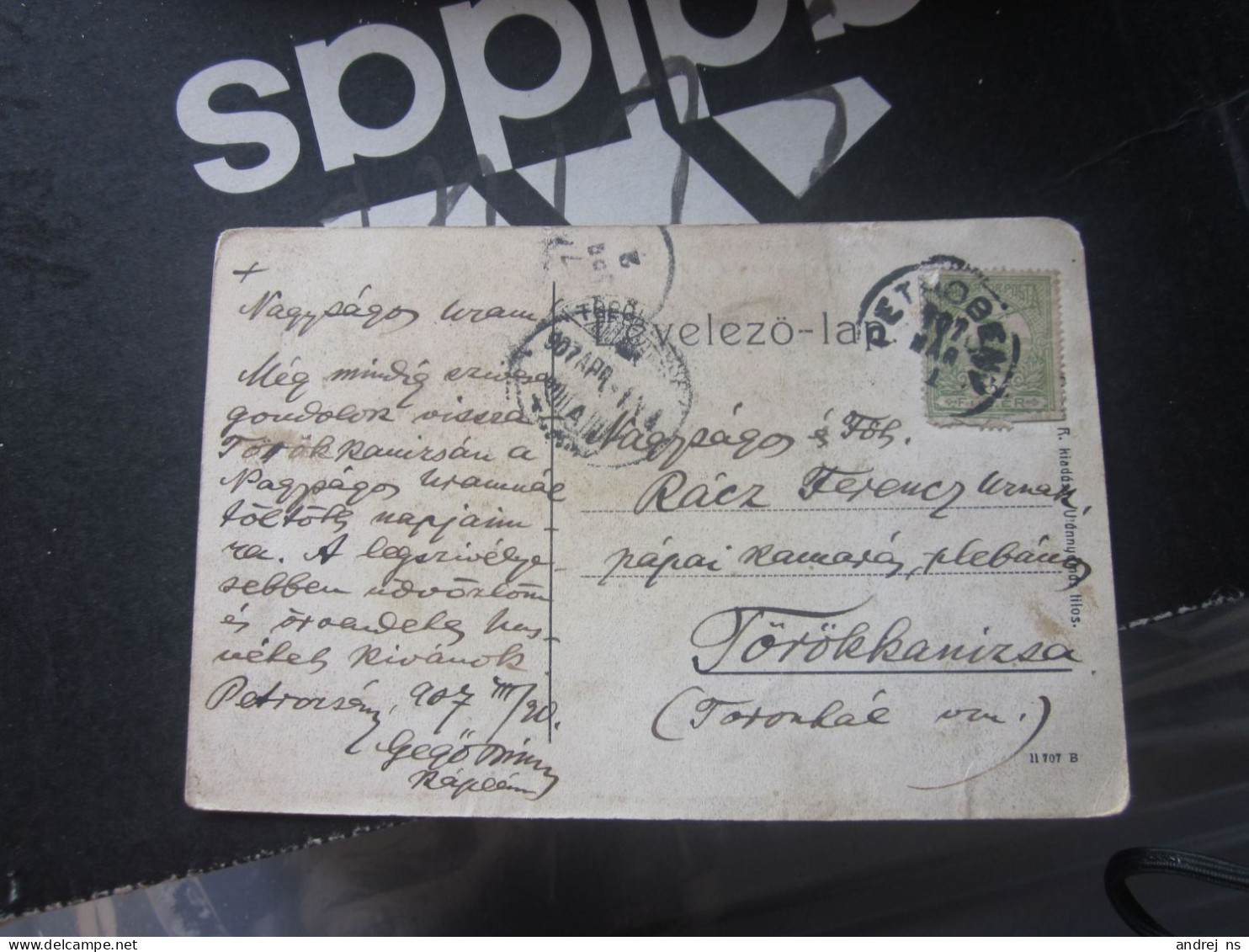 Udvozlet Petrozsenybol Reszlet A Szurdok Szorosbol 1907 - Roumanie