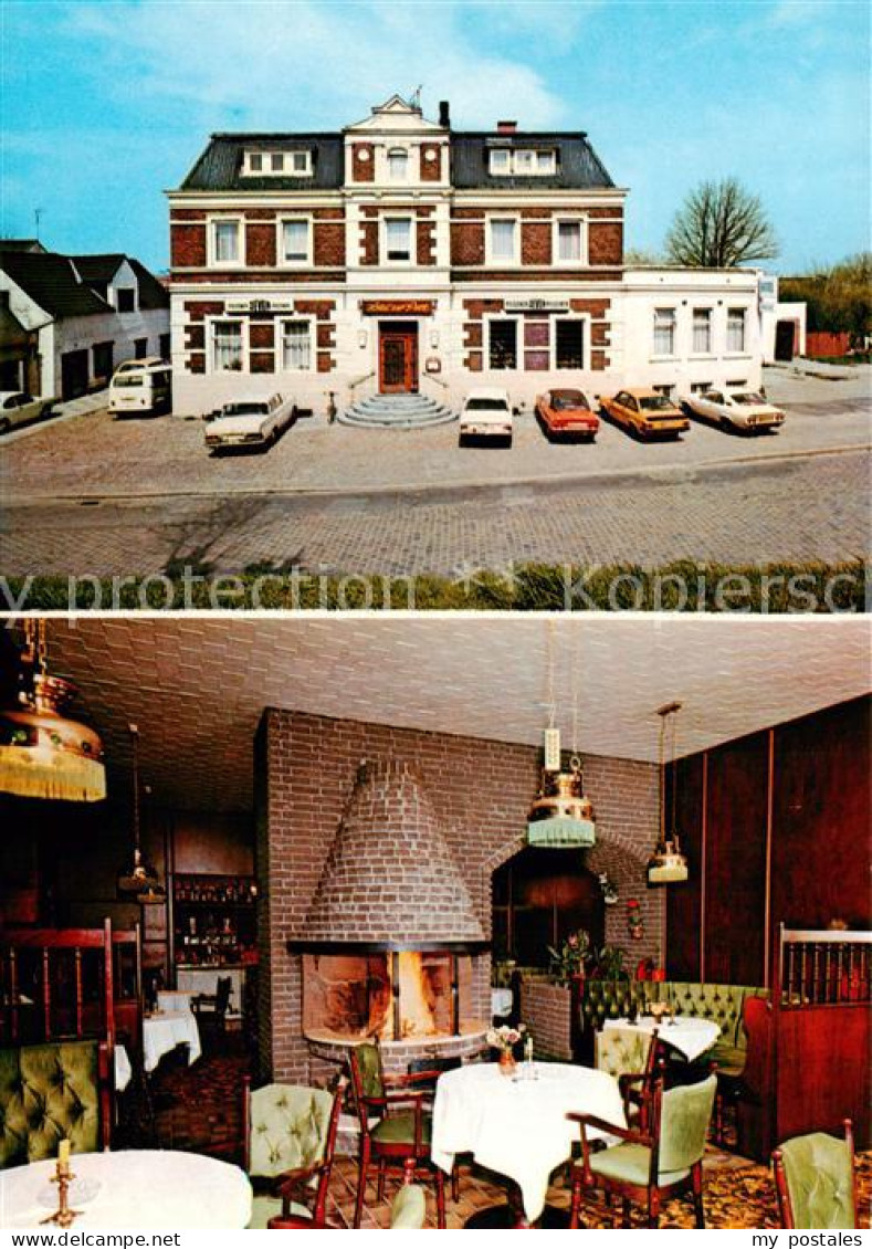 73849512 Brunsbuettel Hotel Zur Post Restaurant Kamin Brunsbuettel - Brunsbuettel