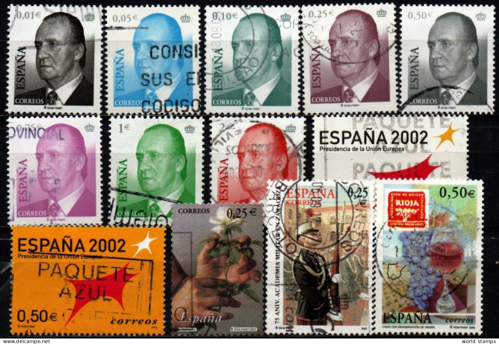 ESPAGNE 2002 O - Used Stamps