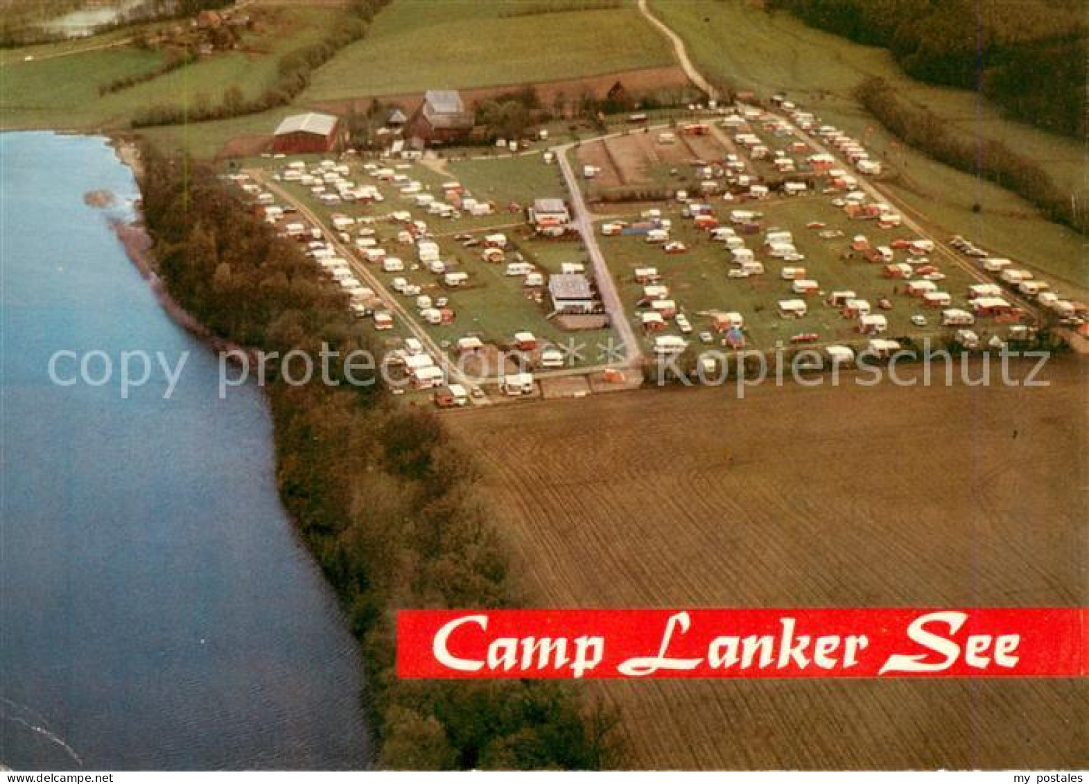 73849497 Preetz Holstein Camping Lanker See Fliegeraufnahme Preetz Holstein - Preetz