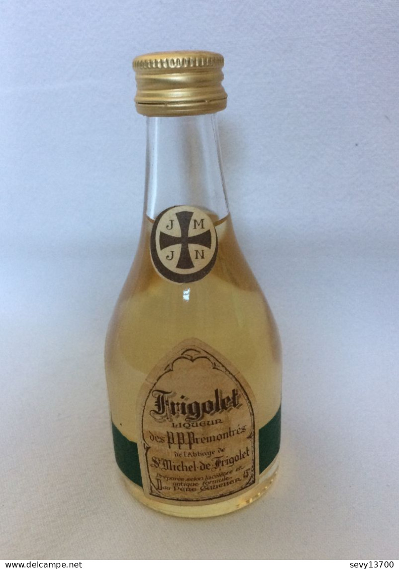 5 Mignonettes Whisky JB, Cognac, Cointreau, Porto, Liqueur De L'Abbaye St Michel De Frigolet - Miniaturflaschen