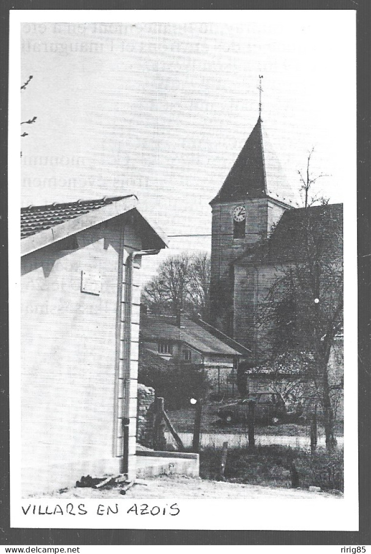 1989  --  VILLARS EN AZOIS . ASPECT DU VILLAGE . 4B020 - Non Classés