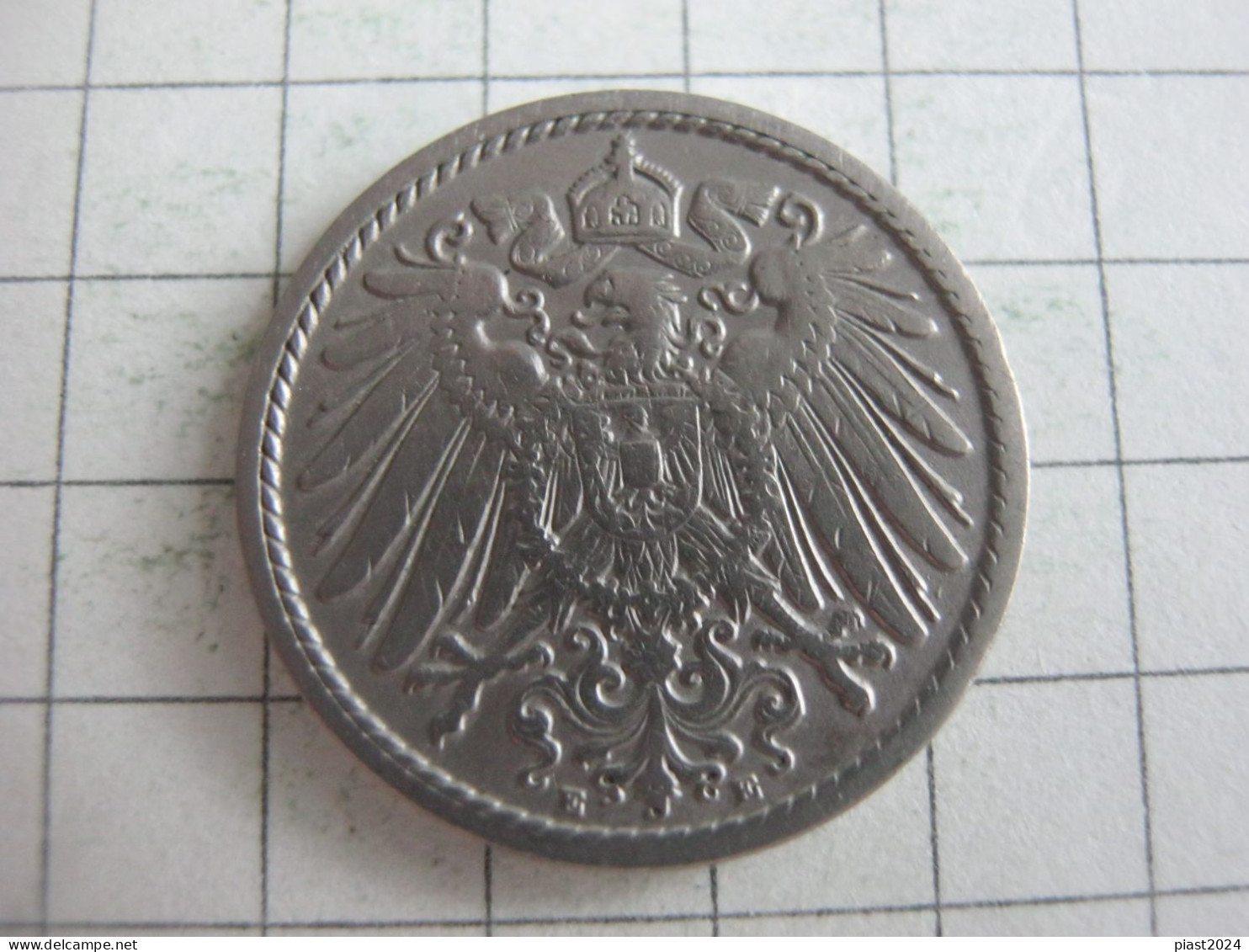 Germany 5 Pfennig 1901 E - 5 Pfennig