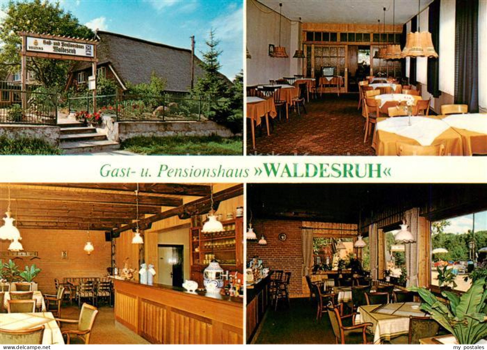 73849456 Tiessau Gasthaus Pension Waldesruh Gastraum Tiessau - Hitzacker