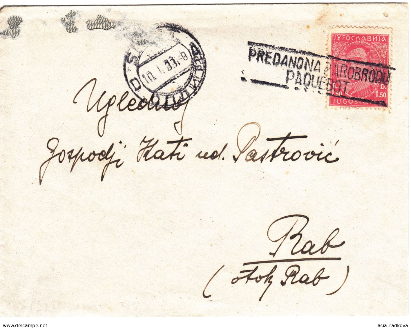 AUSTRIA CROATIA MONTENEGRO JUGOSLAVIA COLLECTION PAQUEBOT MARITIME MAIL 17 Covers/cards. - Briefe U. Dokumente