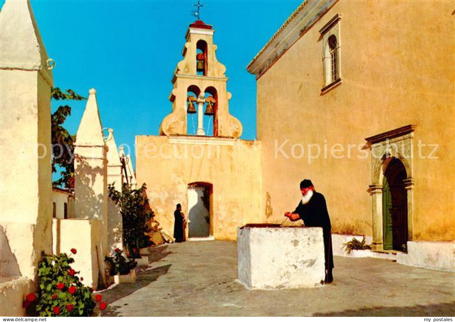 73828158 Corfu Korfu Das Paleocastritsa Kloster Corfu Korfu - Griechenland