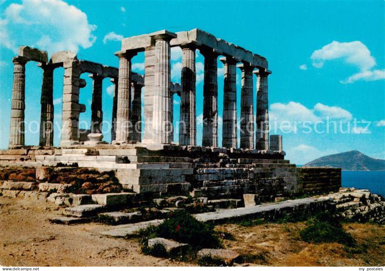 73828153 Sounion Greece Der Poseidontempel  - Grèce