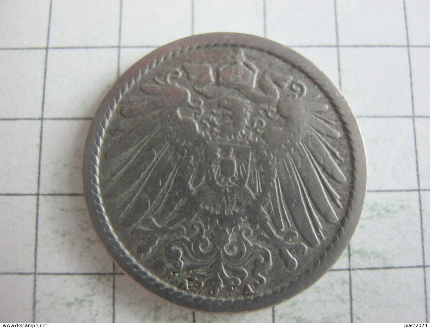 Germany 5 Pfennig 1893 A - 5 Pfennig