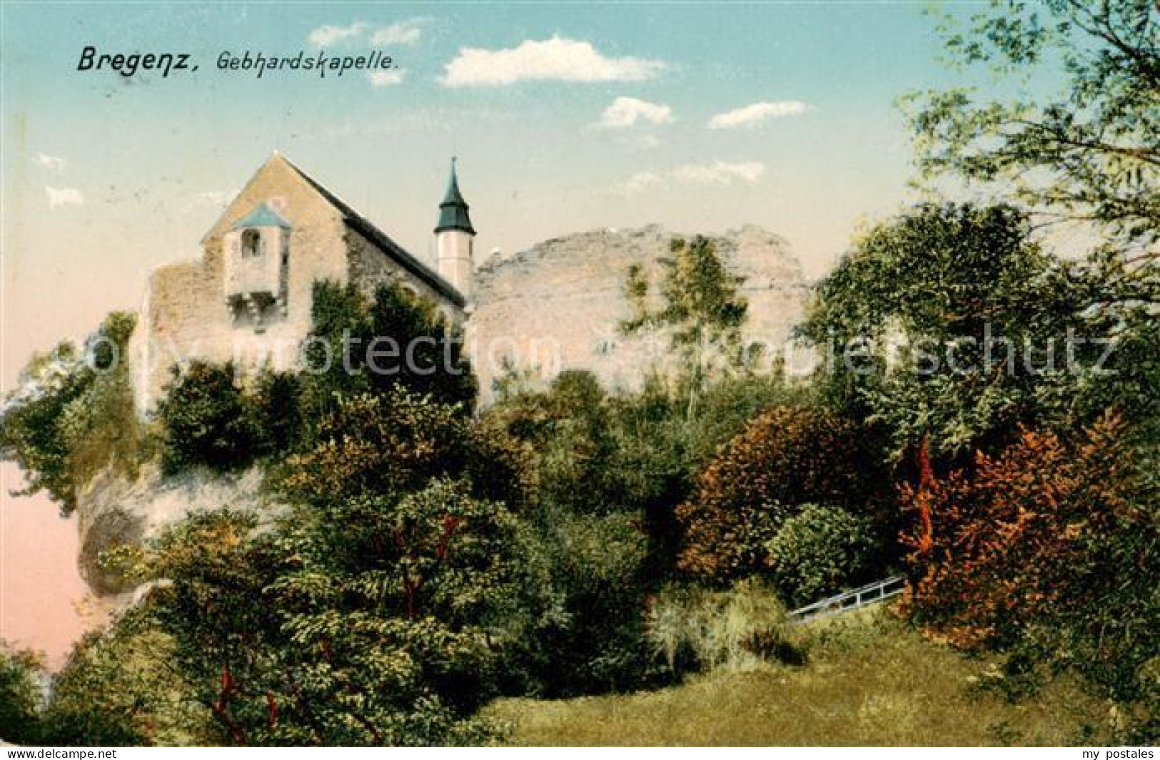 73827765 Bregenz Vorarlberg Bodensee Gebhardskapelle  - Andere & Zonder Classificatie