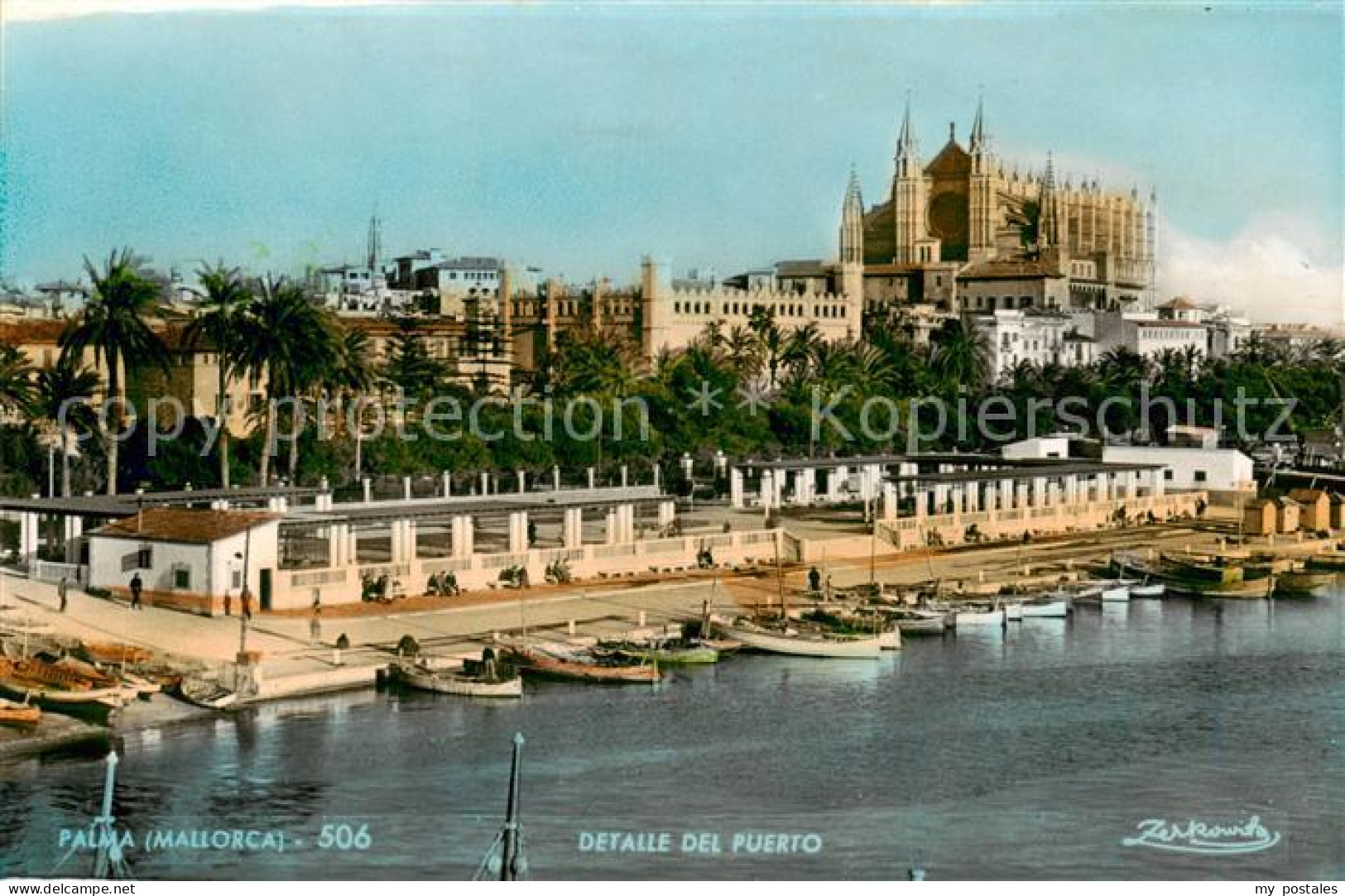 73827713 Palma De Mallorca ES Detalle Del Puerto  - Sonstige & Ohne Zuordnung