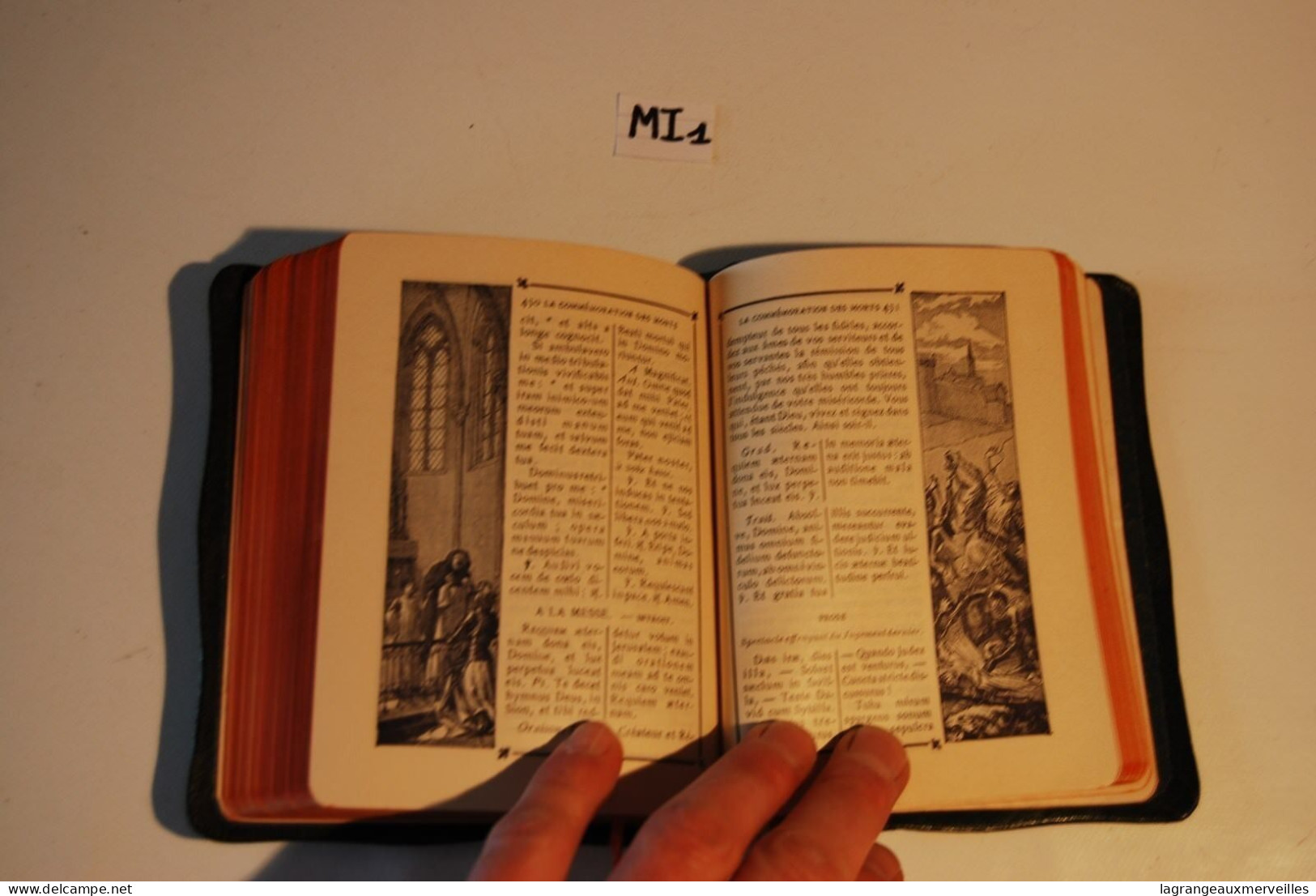 MI1 Ancien Missel - Religion - Old Missal - Ex Messale - Limoges Luxe - Religione