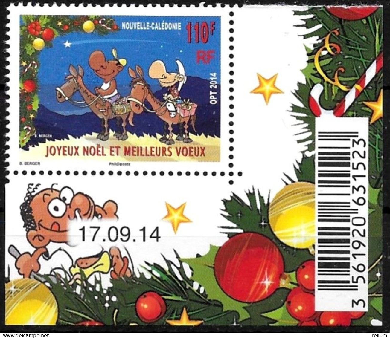 Nouvelle Calédonie 2014 - Yvert Et Tellier Nr. 1228 - Michel Nr. 1659 ** - Unused Stamps