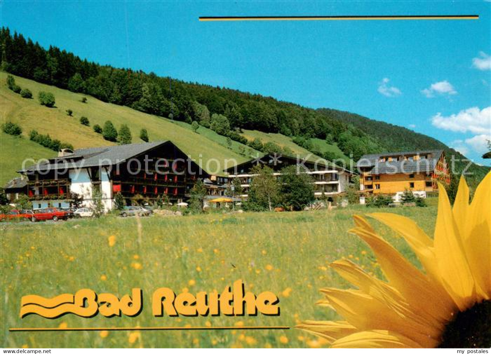 73827469 Reuthe Vorarlberg Kurhotel Moorheilbad Blumenwiese Reuthe Vorarlberg - Andere & Zonder Classificatie