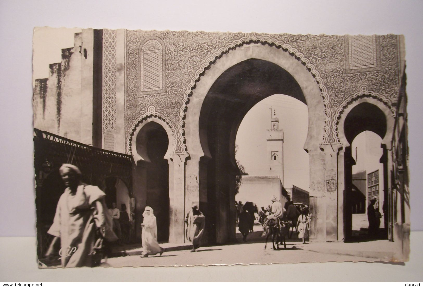 FES   - La Porte De Bou-Jeloud ( Coté  Nord )  -  ( Pas De Reflet Sur L'original ) - Fez