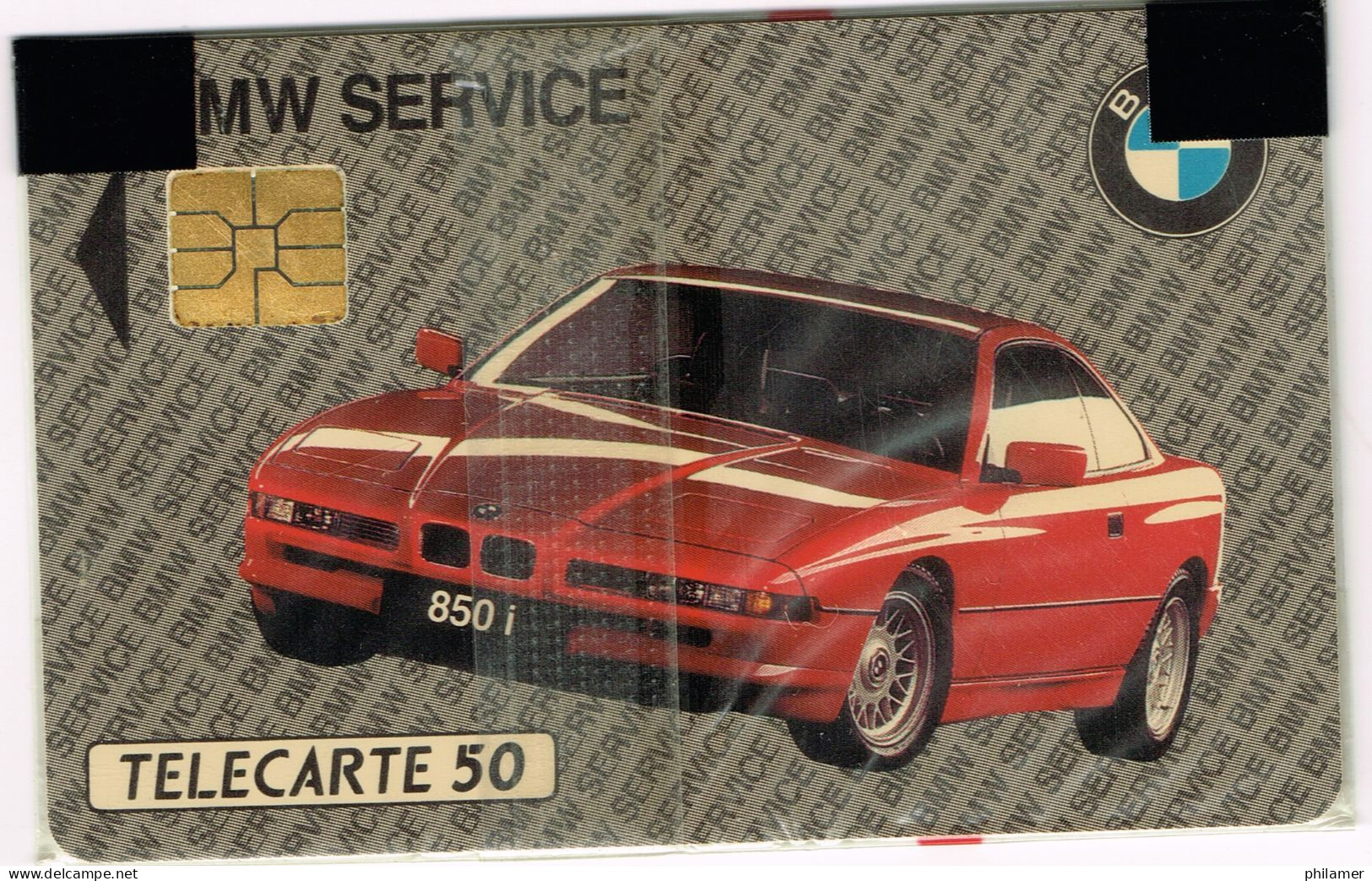 France French Telecarte Phonecard PRIVEE EN207 BMW SERVICE 850L MERCEDES BENTZ AUTO VOITURE NSB BE - Phonecards: Private Use