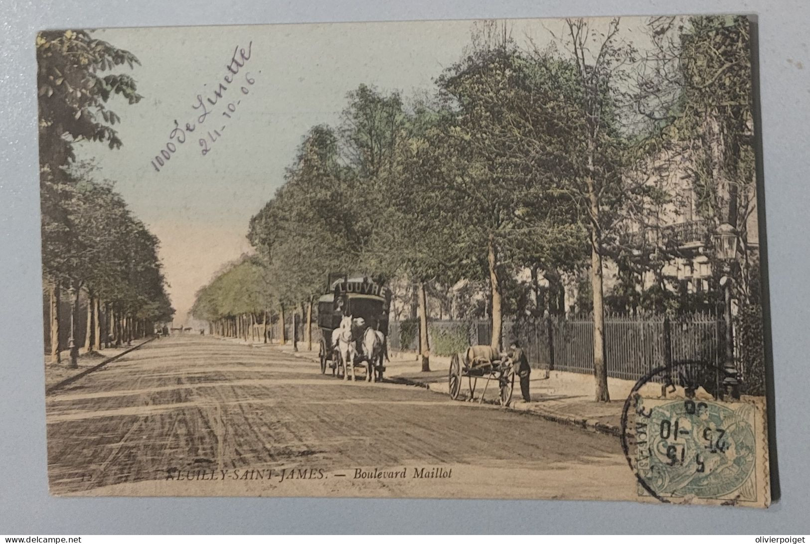 DPT 92 - Neuilly-Saint-James - Boulevard Maillot - Non Classificati