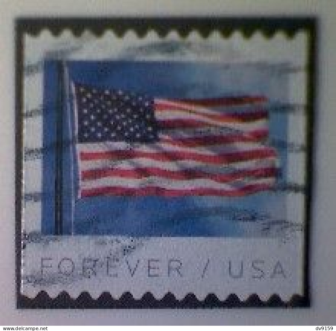 United States, Scott #5343, Used(o) Coil, 2019, Flag Definitive, (55¢) - Usados