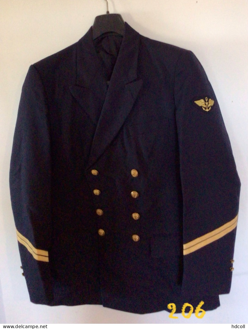 MARINE NATIONALE - VAREUSE BLEUE CROISÉE AÉRONAVALE état Neuf De Stock..#206 - Uniformes