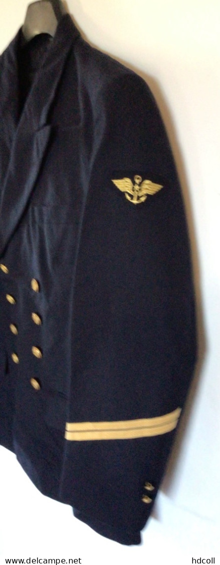 MARINE NATIONALE - VAREUSE BLEUE CROISÉE AÉRONAVALE état Neuf De Stock..#206 - Uniforms