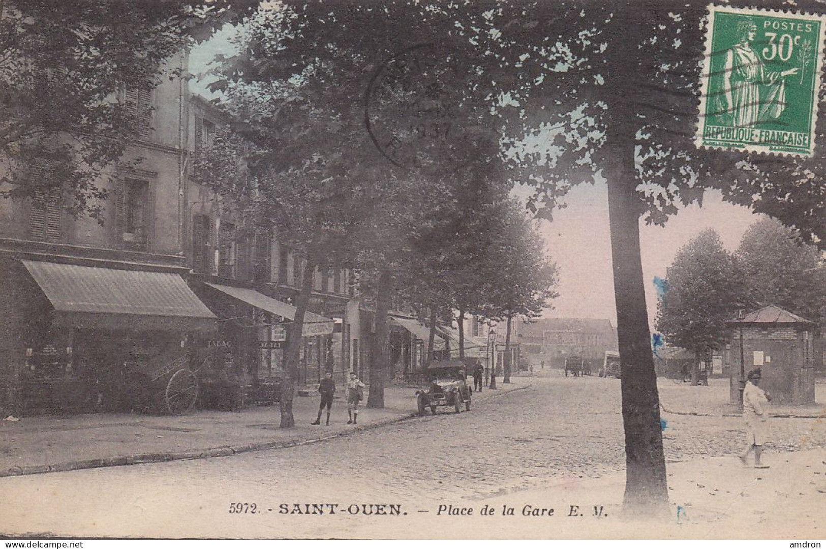 (o) Saint-Ouen - Place De La Gare - Saint Ouen