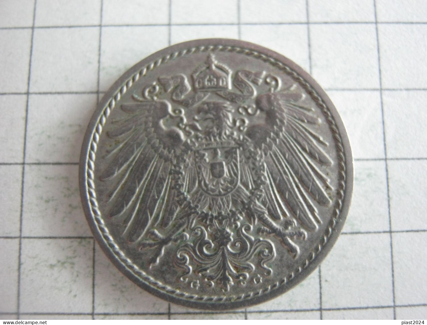 Germany 5 Pfennig 1912 G - 5 Pfennig