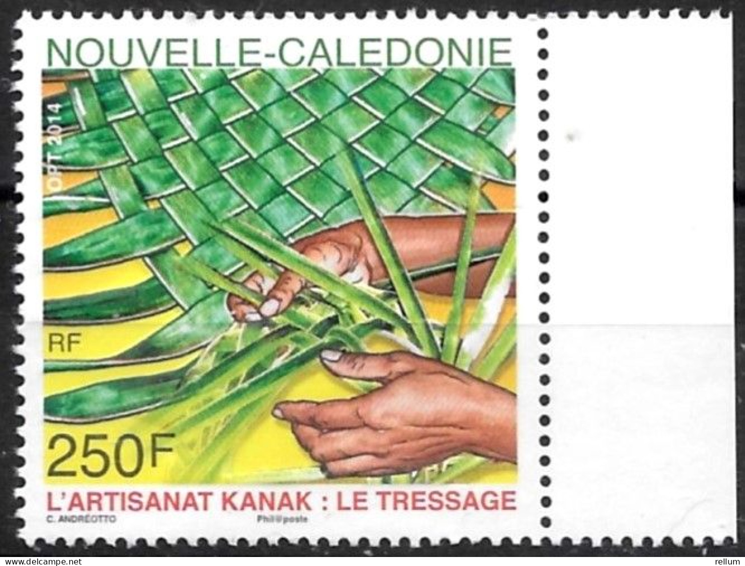 Nouvelle Calédonie 2014 - Yvert Et Tellier Nr. 1229 - Michel Nr. 1662 ** - Unused Stamps