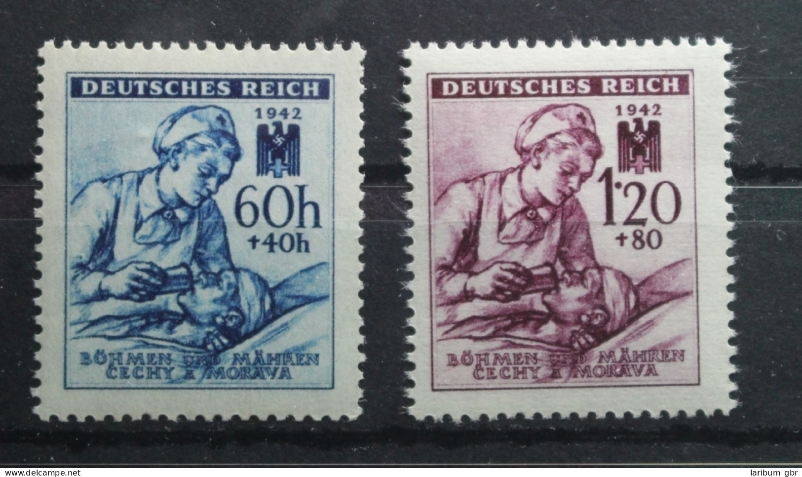 Böhmen Und Mähren 111-112 Postfrisch #TP578 - Autres & Non Classés