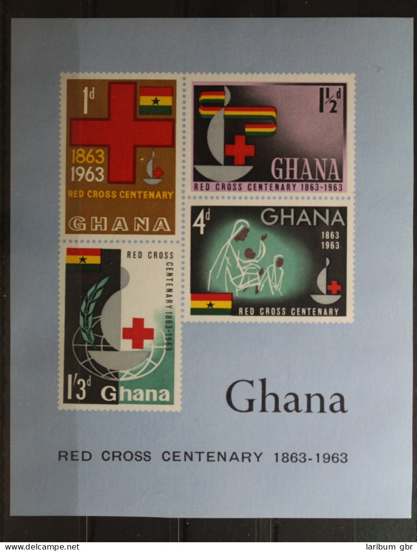 Ghana Block 8 Mit 145-148 Postfrisch #TT889 - Otros & Sin Clasificación