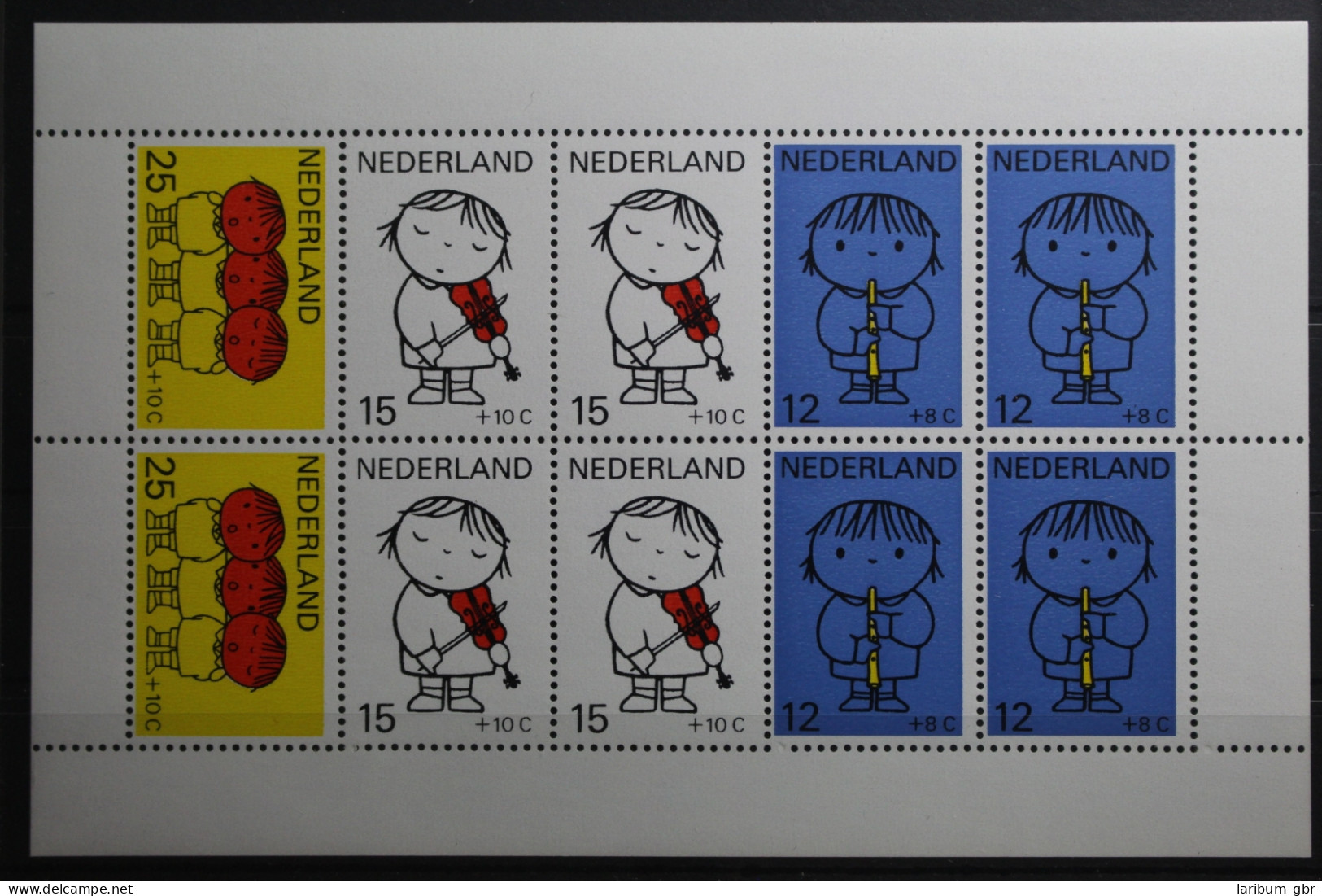 Niederlande Block 8 Mit 928-929, 931 Postfrisch #UP410 - Andere & Zonder Classificatie