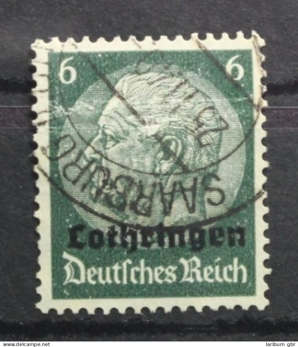 Deutsche Besetzung 2. WK Lothringen 4 Gestempelt Mit Vollstempel #TP665 - Occupazione 1938 – 45