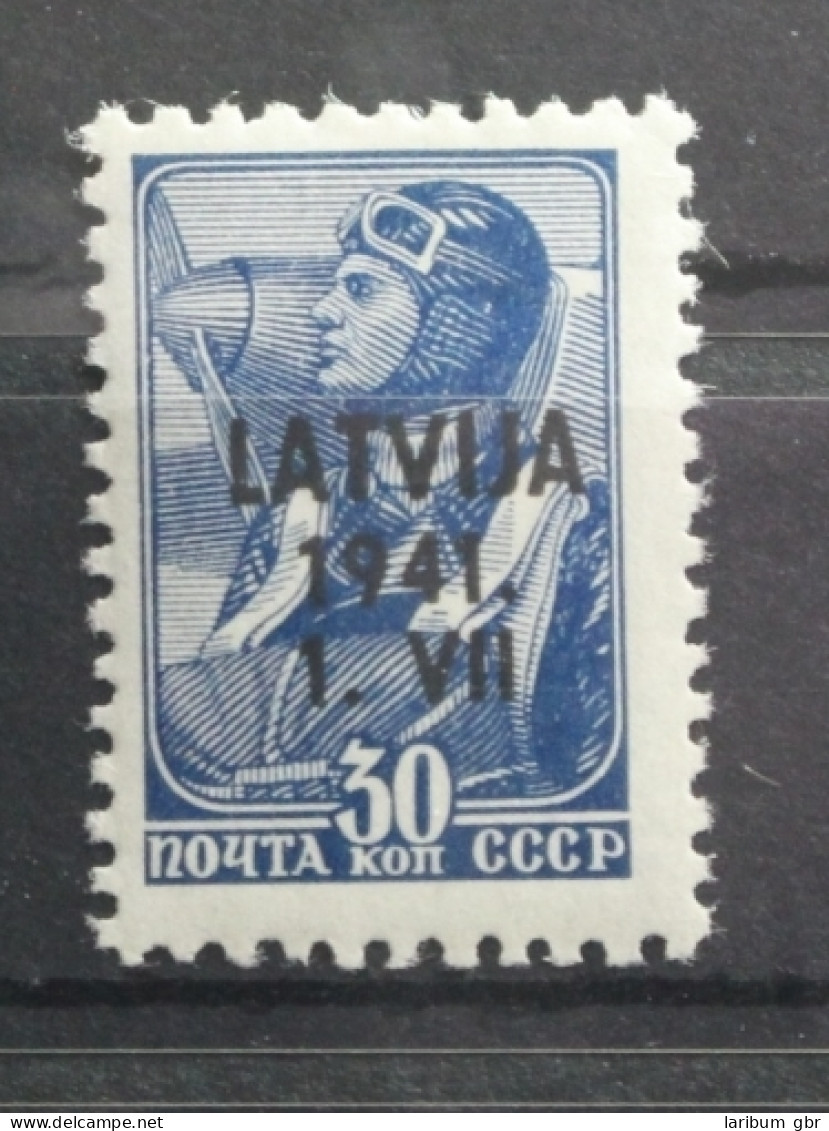 Deutsche Besetzung 2. WK Lettland 5 Postfrisch #TP961 - Besetzungen 1938-45