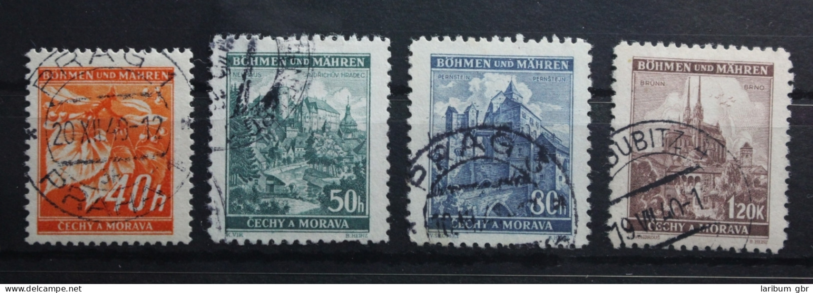 Böhmen Und Mähren 38-41 Gestempelt #TP514 - Autres & Non Classés