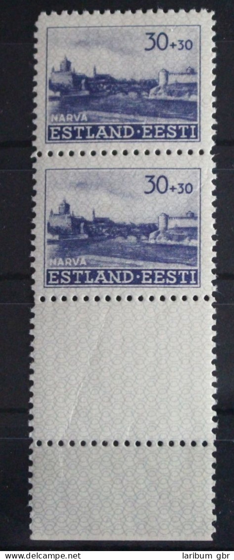 Deutsche Besetzung 2. WK Estland 6L Postfrisch Ungefaltet Mit Leerfeld #FO364 - Ocupación 1938 – 45