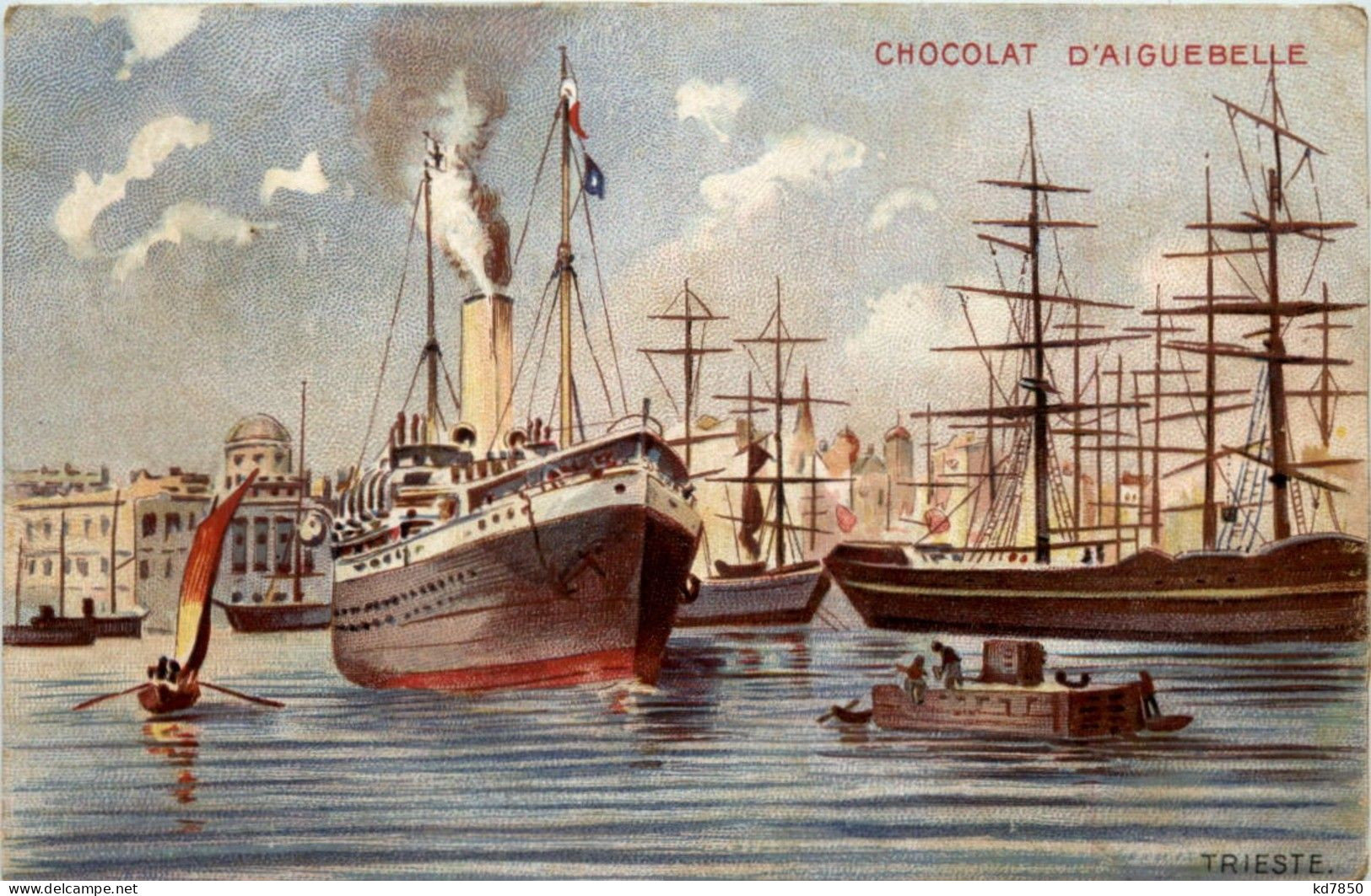 Trieste - Chocolat D Aiguebelle - Werbepostkarten