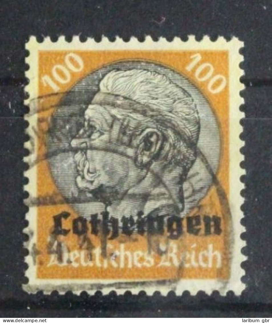 Deutsche Besetzung 2. WK Lothringen 16 Gestempelt #FO286 - Occupazione 1938 – 45