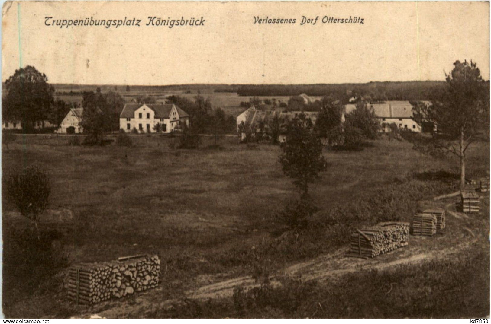 Truppenübungsplatz Königsbrück - Verlassenes Dorf Otterschütz - Koenigsbrueck