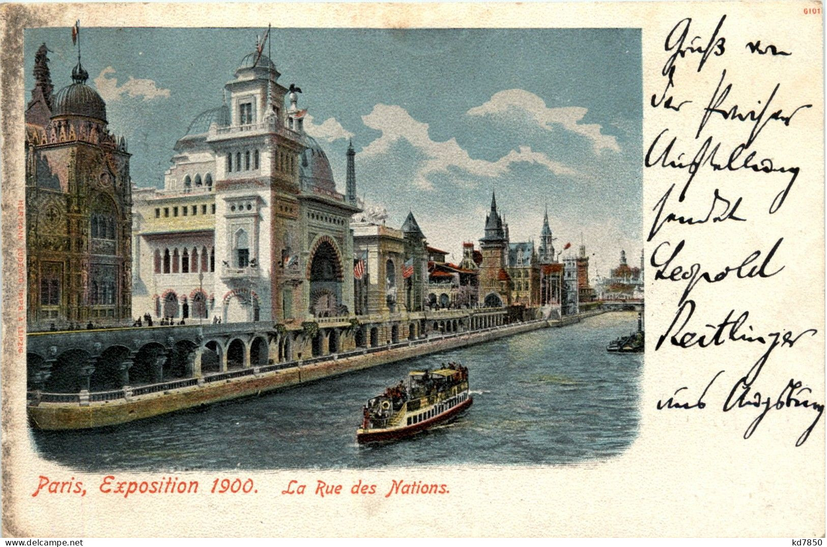 Paris - Exposition 1900 - Expositions