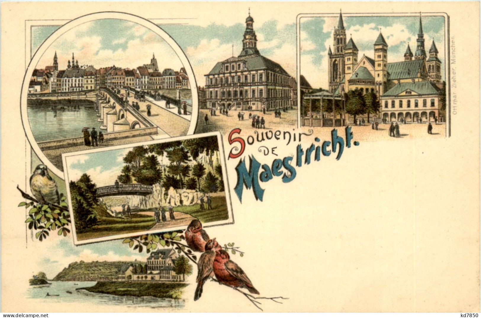 Souvenir De Maestricht - Litho - Maastricht