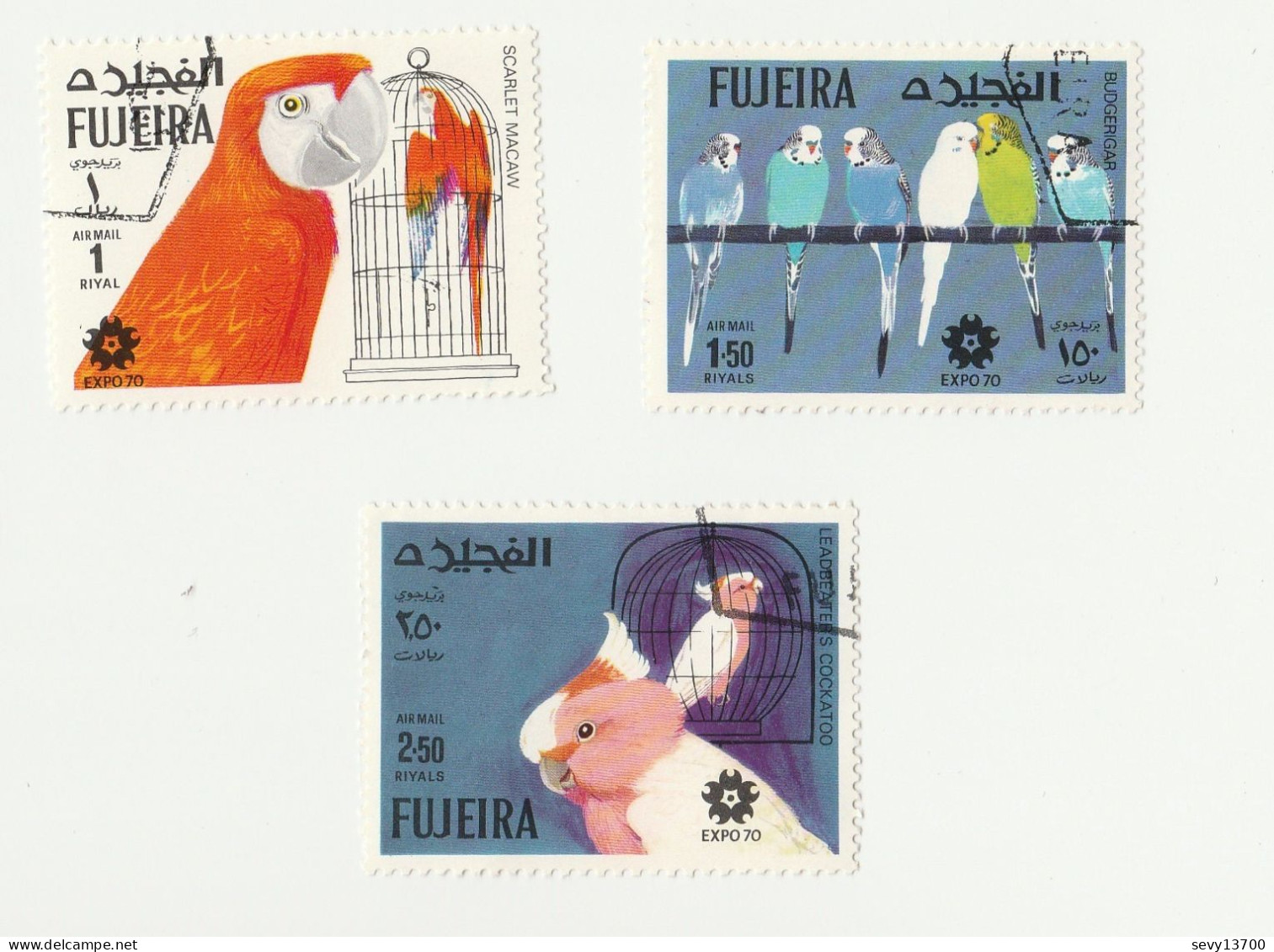 Fujeira - Lot De 28 Timbres - Contes - Automobiles - Chien - Oiseaux - Fujeira