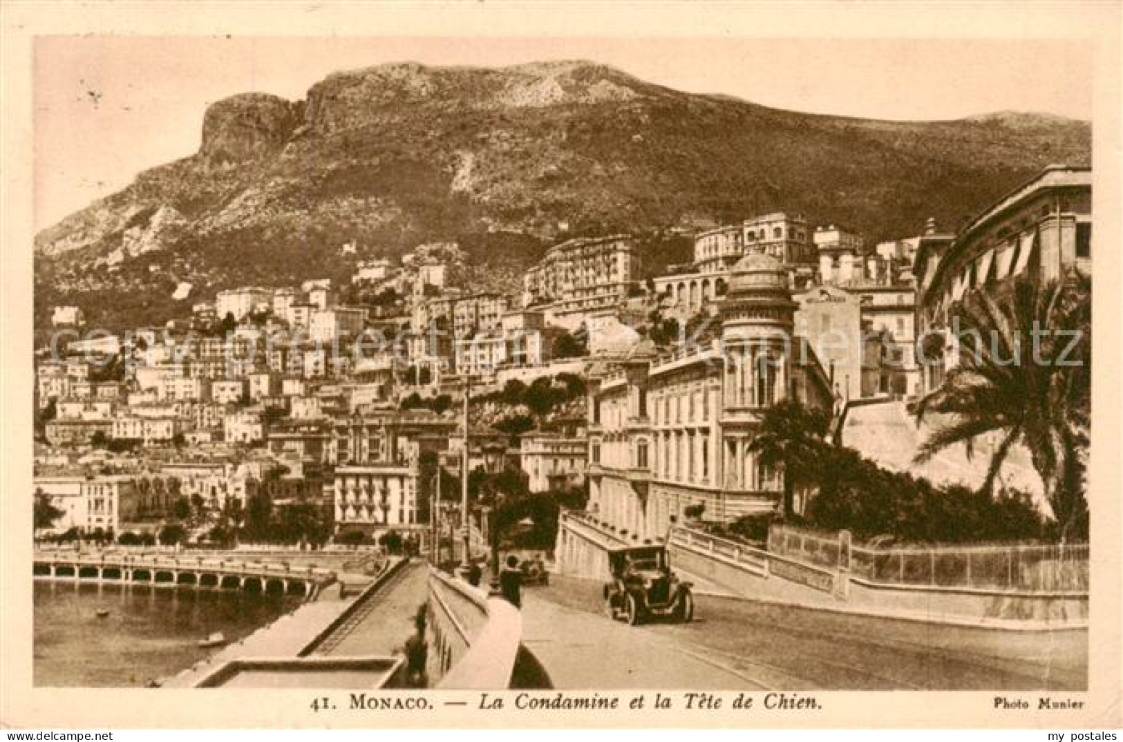 73824975 Monaco La Condamine Et La Tete De Chien Monaco - Andere & Zonder Classificatie