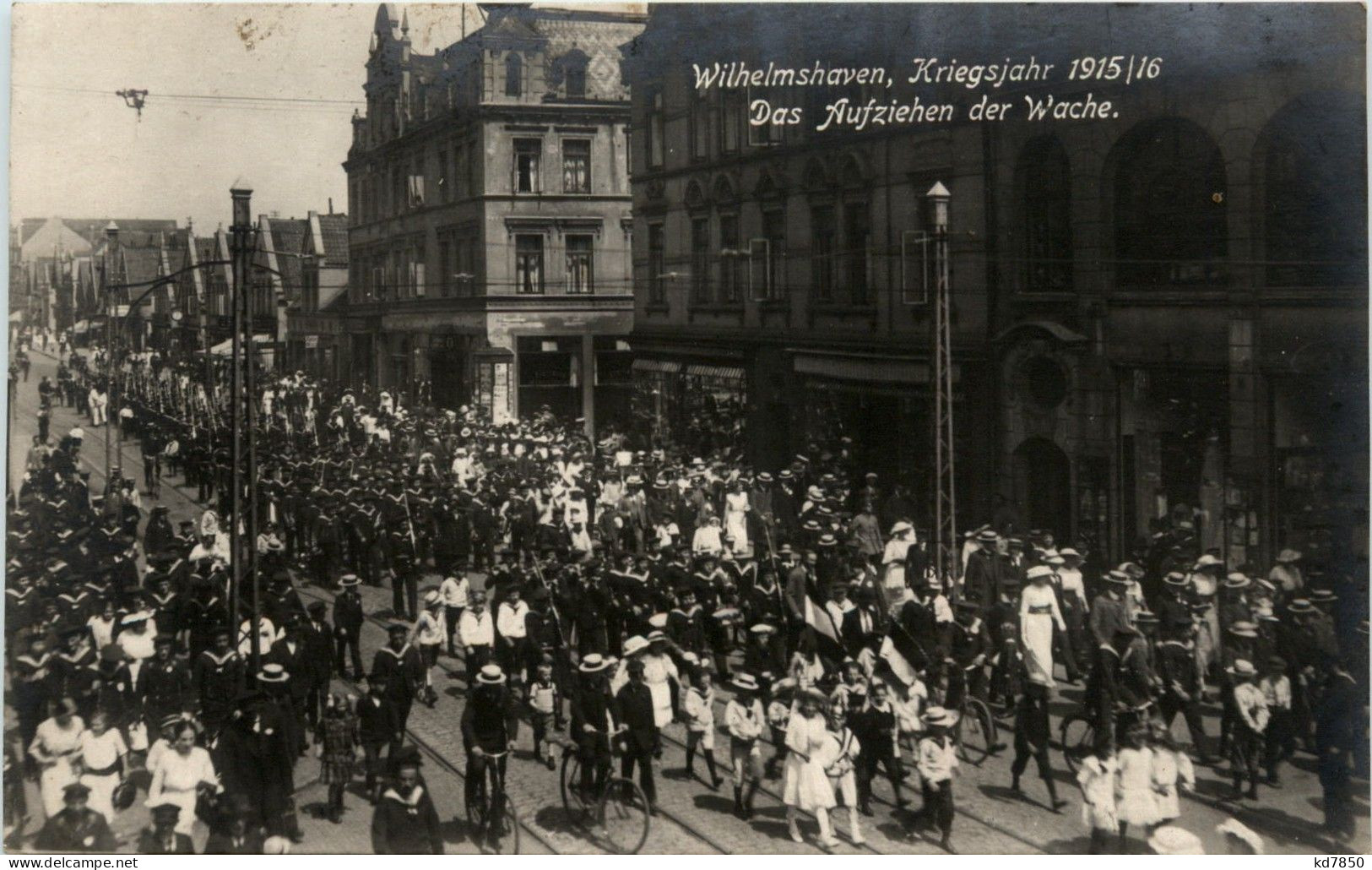 Wilhelmshaven - Kriegsjahr 1915/16 - Wilhelmshaven