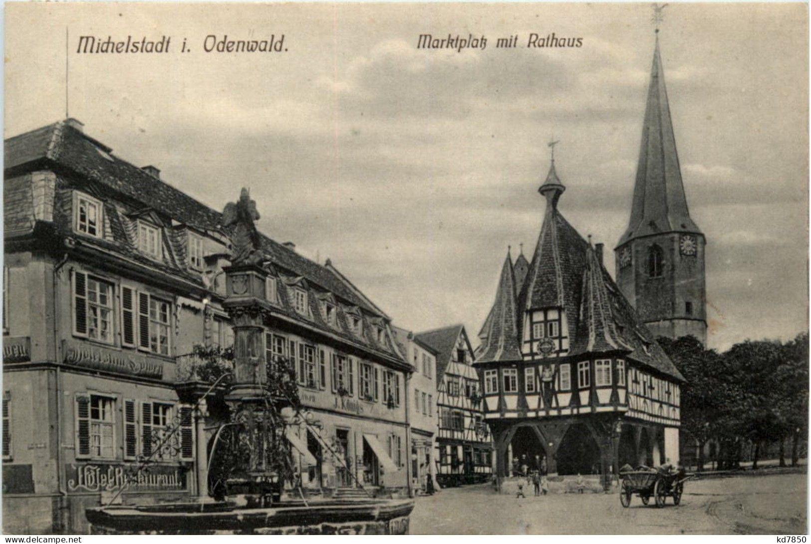Michelstadt - Marktplatz - Michelstadt